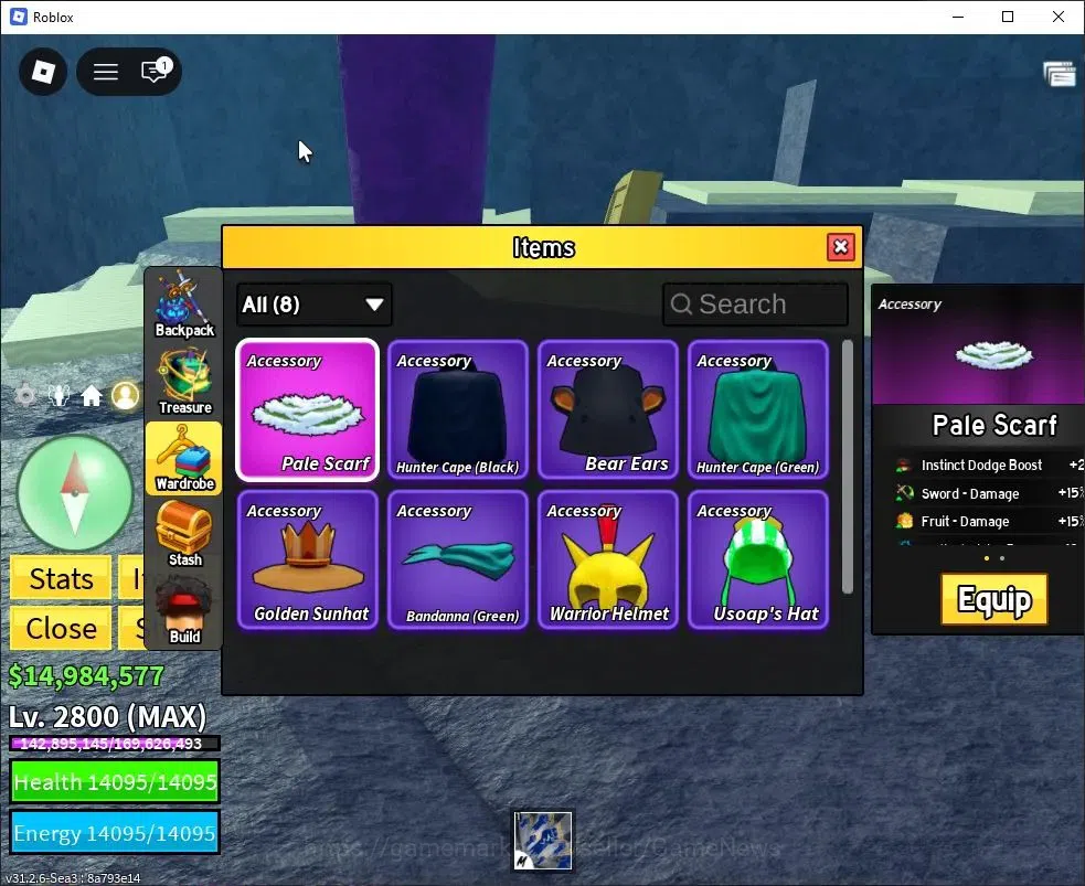 Roblox Accounts Blox Fruit|Lv 2800|GodHuman|14M Beli 13K Frag|1 Legend Wp [Saber]|1 Myth Fruit [Venom] & 3 Legend|Human 4