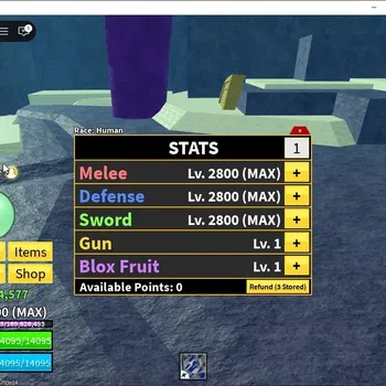Roblox Accounts Blox Fruit|Lv 2800|GodHuman|14M Beli 13K Frag|1 Le image 1