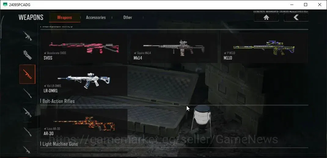 Arena Breakout Accounts MOBILE Lv30|SV 65.2M|CV 25M|8 Set|maelstrom AUG,GM image 10