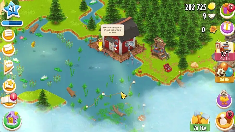 Hay Day Accounts Level 41 | Barn Storage 1100 + Silo Storage 625 |  image 11