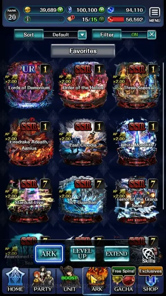 Last Cloudia Accounts GLOBAL|Rank 20|100K Crystal|Top Tier Unit [Demon L image 5
