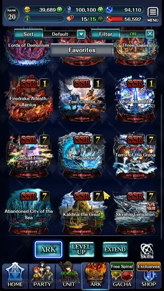 Last Cloudia Accounts GLOBAL|Rank 20|100K Crystal|Top Tier Unit [Demon L image 6