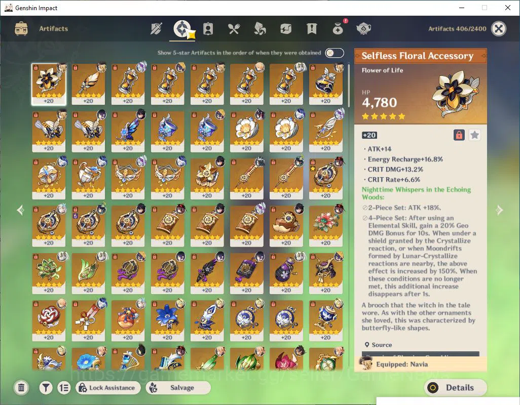 Genshin Impact Accounts Asia|AR 56|8 Limited +3(5*Weapon)|Wriothesly+sign, image 4