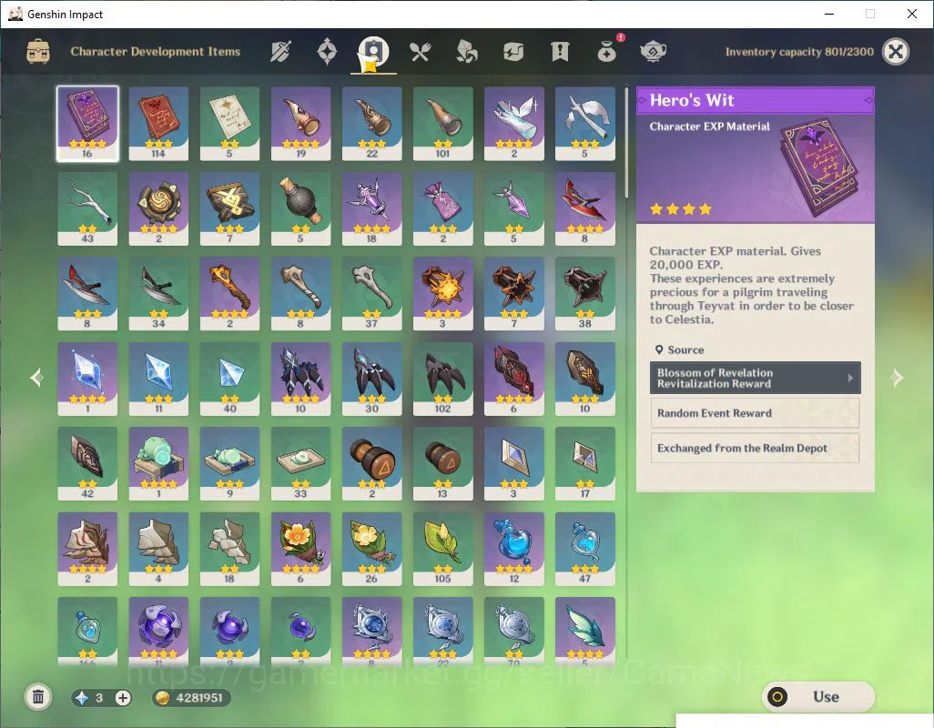 Genshin Impact Accounts Asia|AR 56|8 Limited +3(5*Weapon)|Wriothesly+sign, image 5