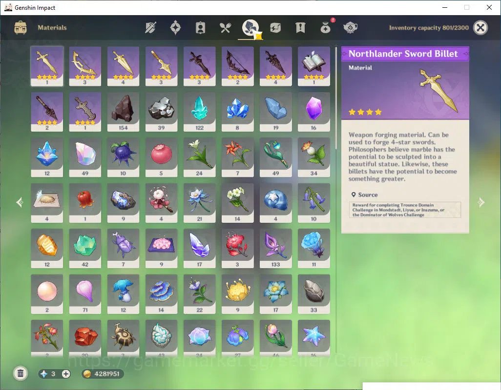 Genshin Impact Accounts Asia|AR 56|8 Limited +3(5*Weapon)|Wriothesly+sign, image 6