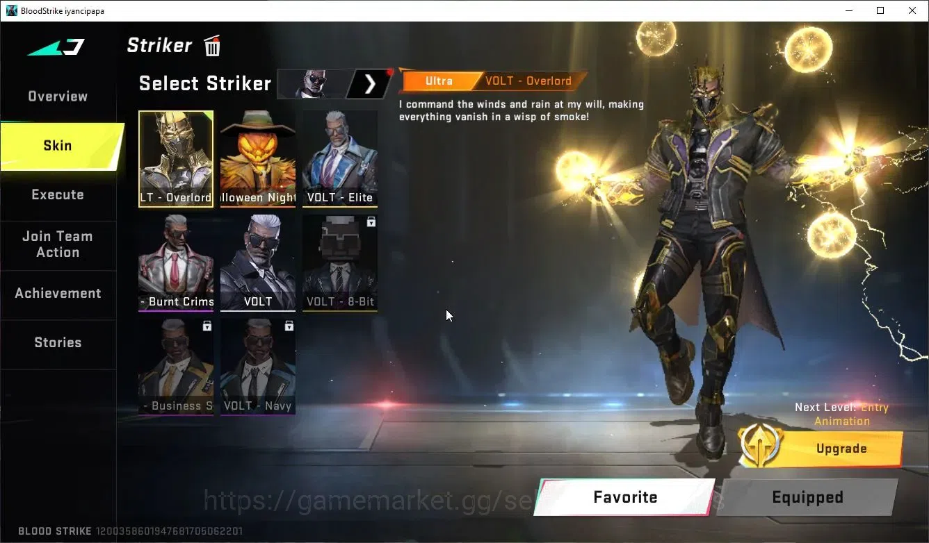 Blood Strike Accounts ASIA|7 ETERNAL[MAX AUG,[Kraken,KAG6,M700,Spear,M82 image 12