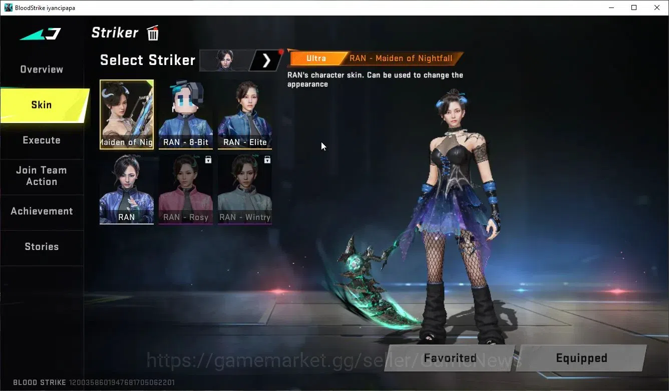 Blood Strike Accounts ASIA|7 ETERNAL[MAX AUG,[Kraken,KAG6,M700,Spear,M82 image 14