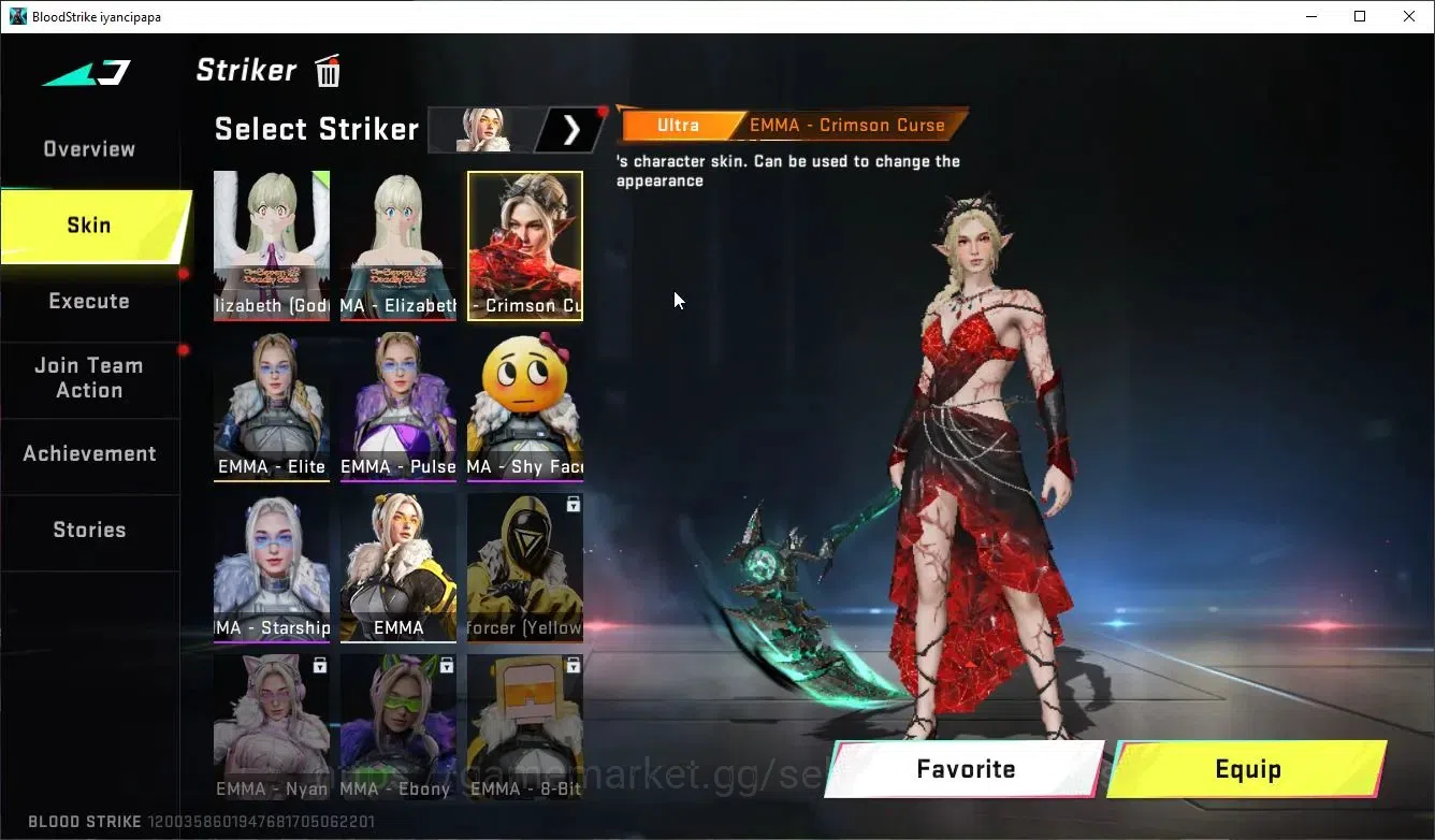 Blood Strike Accounts ASIA|7 ETERNAL[MAX AUG,[Kraken,KAG6,M700,Spear,M82 image 16