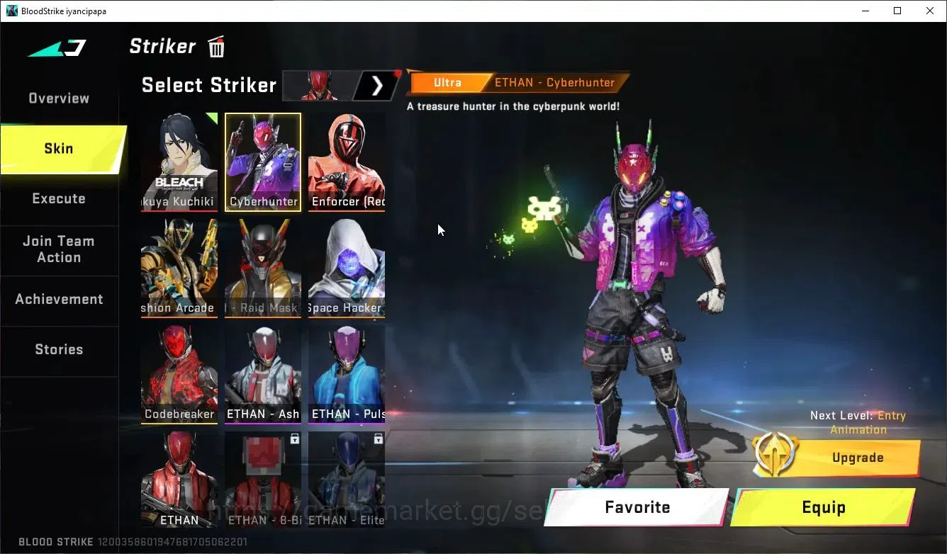 Blood Strike Accounts ASIA|7 ETERNAL[MAX AUG,[Kraken,KAG6,M700,Spear,M82 image 17