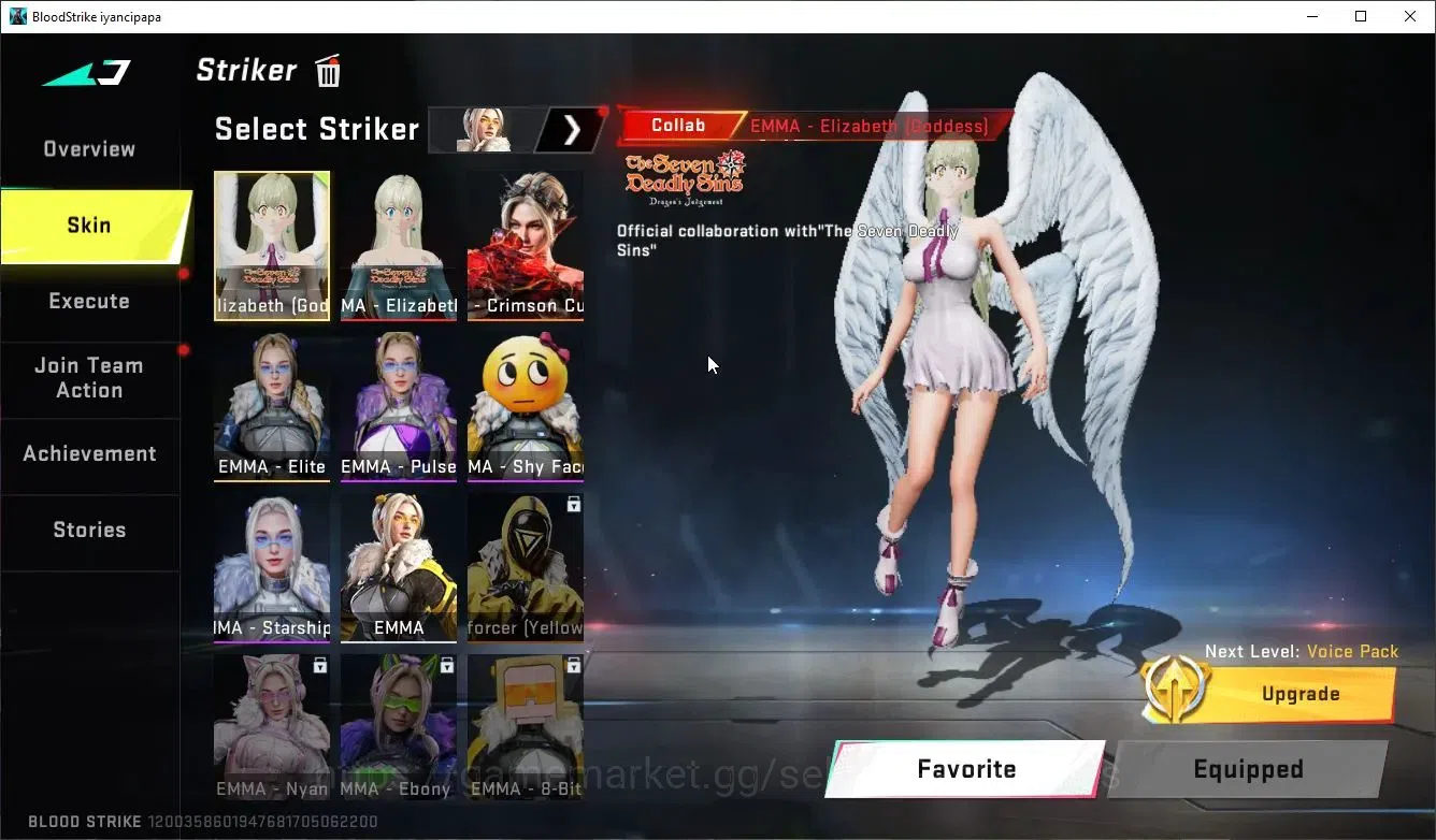 Blood Strike Accounts ASIA|7 ETERNAL[MAX AUG,[Kraken,KAG6,M700,Spear,M82 image 5