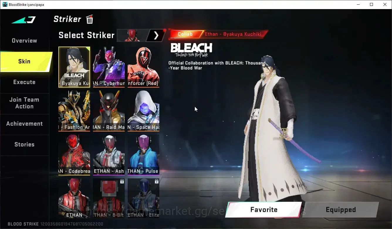 Blood Strike Accounts ASIA|7 ETERNAL[MAX AUG,[Kraken,KAG6,M700,Spear,M82 image 9