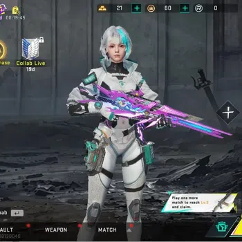 Blood Strike Accounts Collab Skin ASIA|Eternal Galil-Blight's Embrace Lv3|Legendary NOVA-Rebel Vogue|2 Legendary