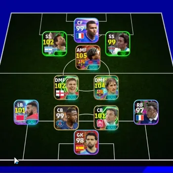 eFootball Accounts High-End Android|Power 3093|Big Time Lamine Yamal|Epic Edmilson,Gerrard,Mark van Bommel|Show Time