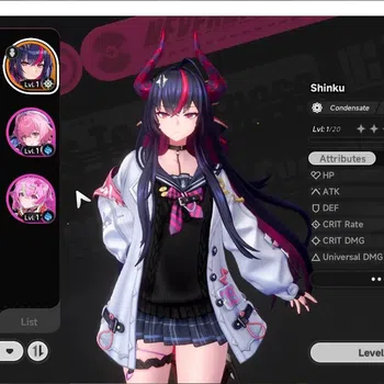 Neverness to Everness Accounts GLOBAL EU|HL 3| 2 S-Class Limited [Shinku+Outfit,Hotori] |2 S-Class Selector|Selector ON|2