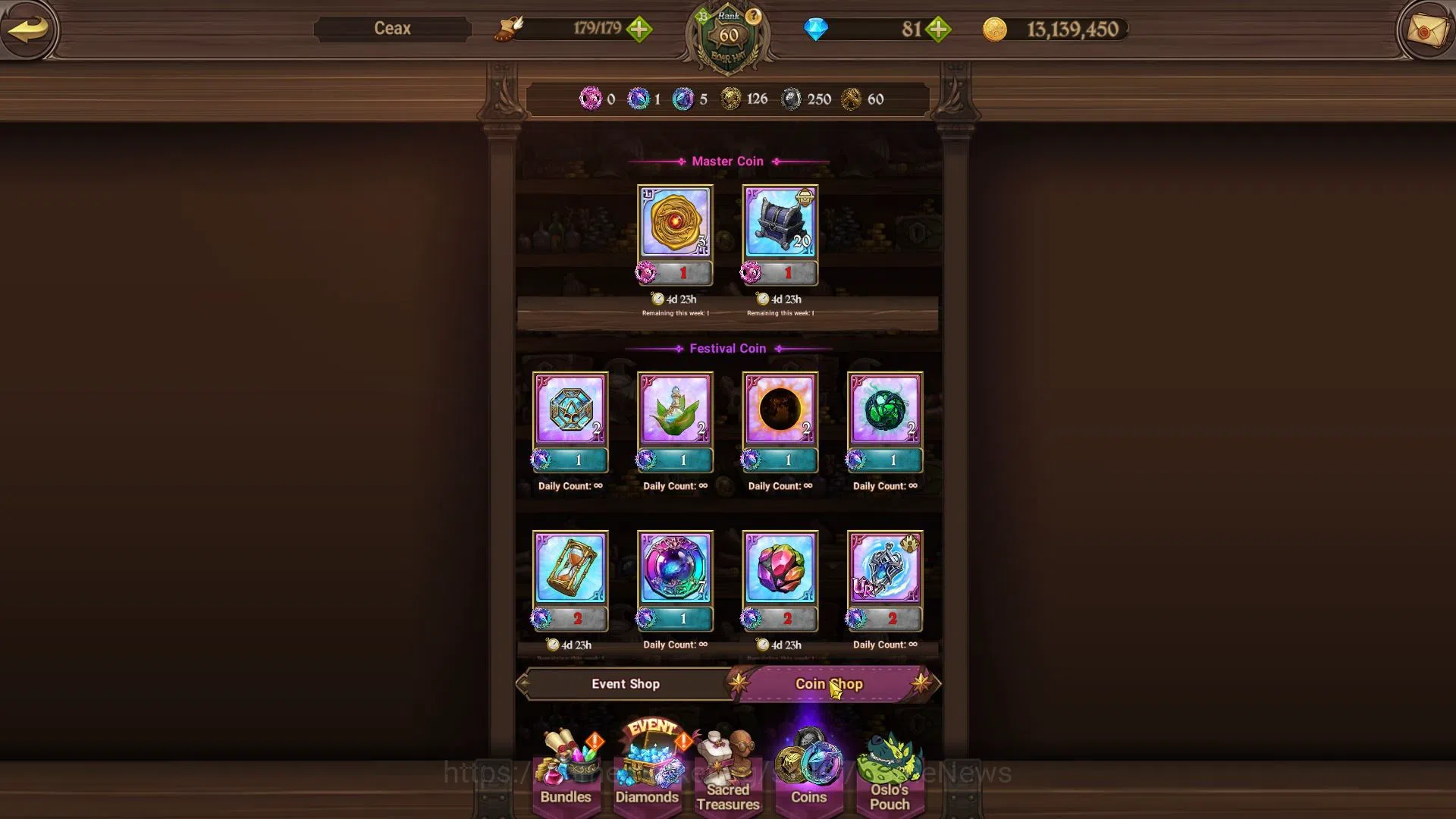 The Seven Deadly Sins: Grand Cross Accounts Global|1,4M CC| Starter | CH 4 | 5 UR | Meresca, K image 10