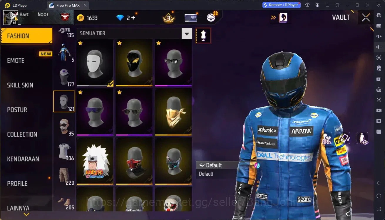 Free Fire Accounts Indonesia | M1887 Emerald Power | M1887 Hand of Ho image 10