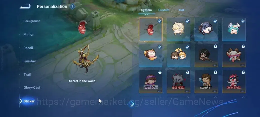 Honor of Kings Accounts Hero 15 Skin 4|Starter with Legend Skin Selection  image 7