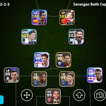 eFootball Accounts Legends & Iconic Players Android|PW 3011|EPIC DidierBrogba WayneRooney,Showtime FerranTorres LamineYamal