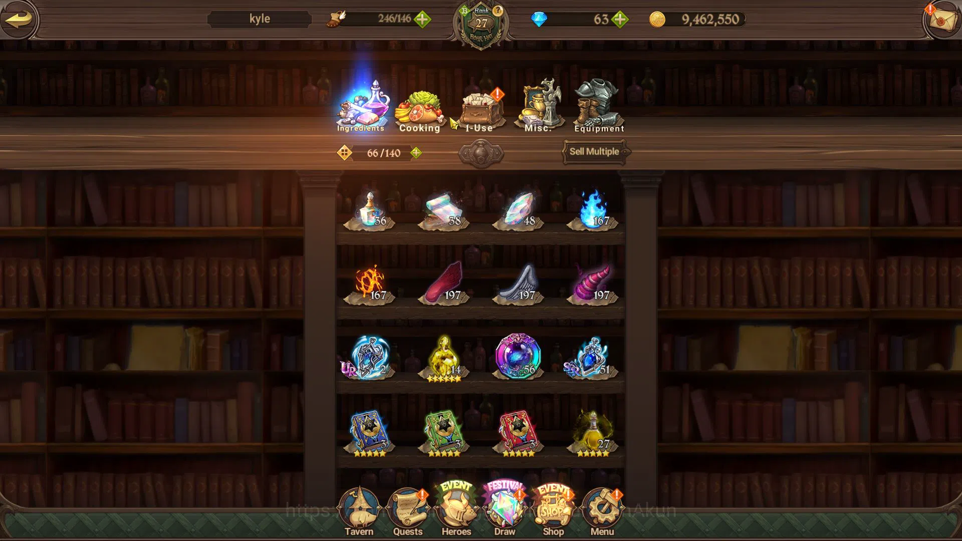 The Seven Deadly Sins: Grand Cross Accounts Asia|760K CC|4 UR|Merlin & Escanor,Oppressor Demon image 7