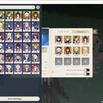 Genshin Impact Accounts Others Asia|AR 45|4 Limited|[Raiden Shogun,Emilie,Alhaitham,Columbina]|Standart