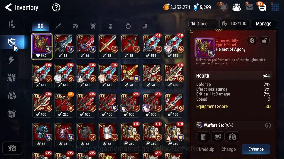 Epic Seven Accounts Global Unverif|New Era|6 ML(LOT Scale,BoRunka,RO L image 11