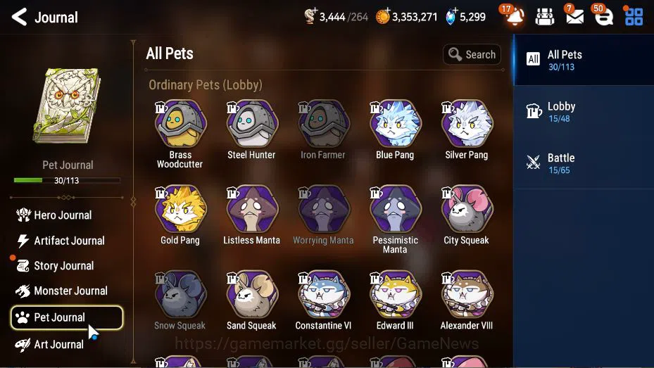 Epic Seven Accounts Global Unverif|New Era|6 ML(LOT Scale,BoRunka,RO L image 19