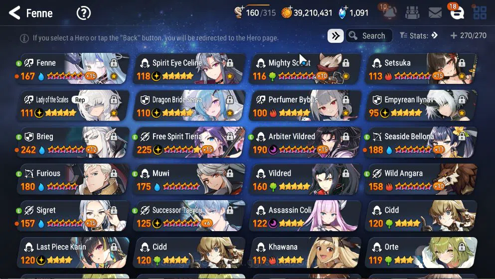 Epic Seven Accounts GLOBAL Unverif|13 ML(LOT Scales,BoRunka,EIlynav,DB image 2