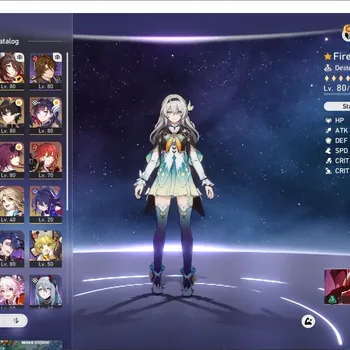 Honkai Star Rail Accounts Others ASIA|TL68|9 Limited+Team Spr