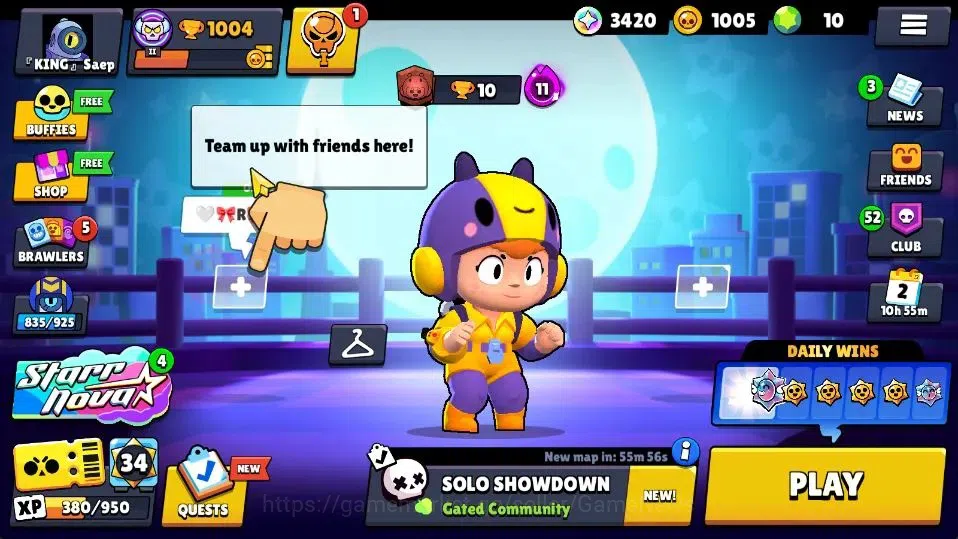 Brawl Stars Accounts 1004 Trophy|14 Brawlers 3 Max Lvl [Edgar,Bea,Shell image 3