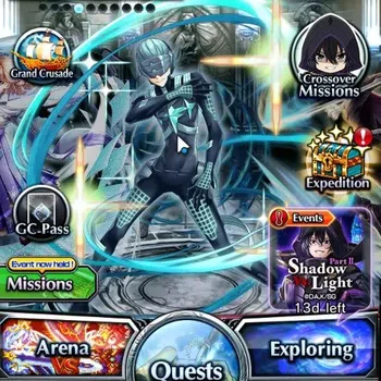 Grand Summoners Accounts End-Game Global|Rank 92|28 Ascend 12 TW|(H Inumata,Kamijo,Shadow,Chloe,LM Isliid,Chloe,Reimu