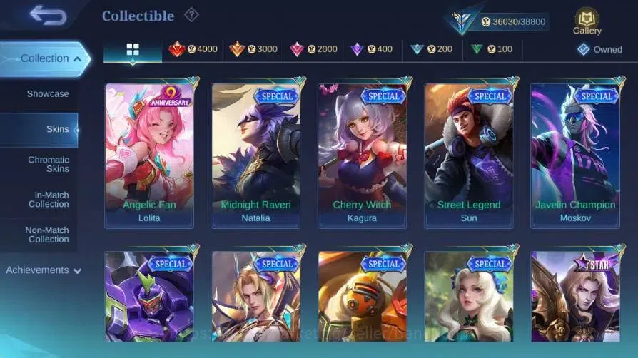 Mobile Legends: Bang Bang Accounts Global|Skin 198|Expert|Collector Natalia|Collab Va image 11