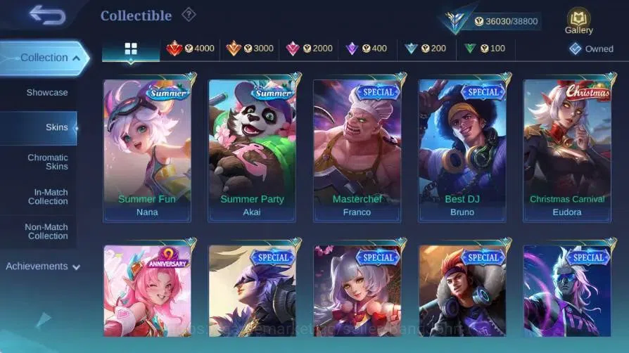 Mobile Legends: Bang Bang Accounts Global|Skin 198|Expert|Collector Natalia|Collab Va image 12
