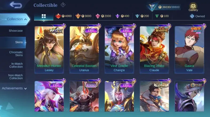 Mobile Legends: Bang Bang Accounts Global|Skin 198|Expert|Collector Natalia|Collab Va image 15
