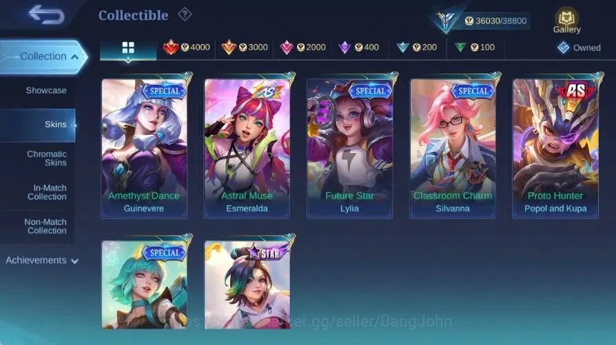 Mobile Legends: Bang Bang Accounts Global|Skin 198|Expert|Collector Natalia|Collab Va image 6