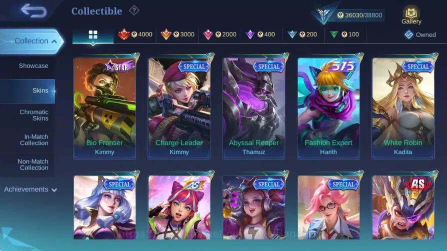 Mobile Legends: Bang Bang Accounts Global|Skin 198|Expert|Collector Natalia|Collab Va image 7