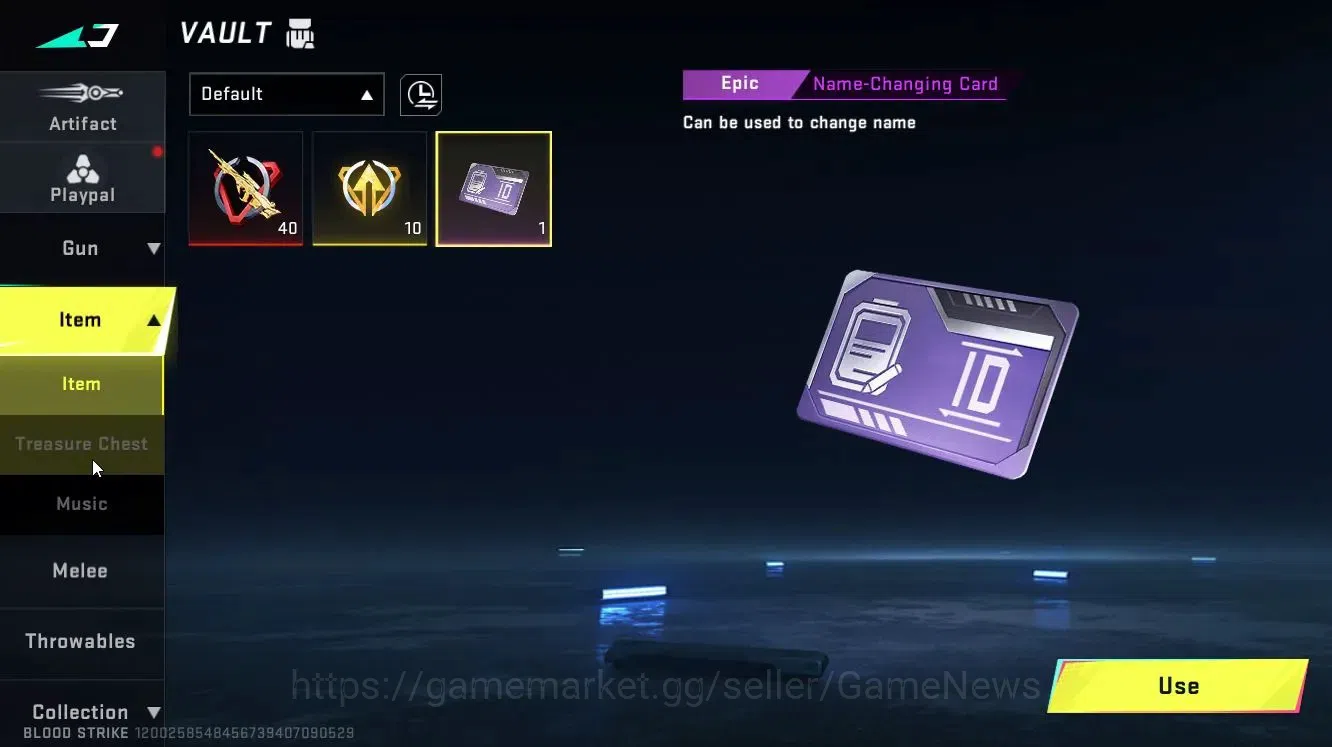 Blood Strike Accounts Starter ASIA|ETERNAL Kala-Whisper Lv3|Loot Crate - Anhilition|Changename Card|Rank Bronze 7