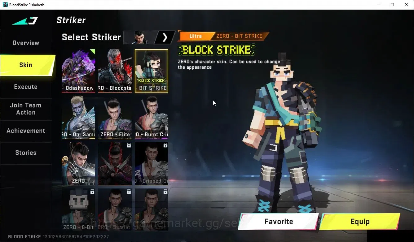 Blood Strike Accounts ASIA|ETERNAL Zero,DeAgle+MELEE DualBlades-RBIRTH-P image 5