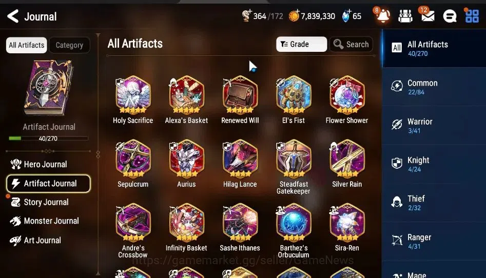 Epic Seven Accounts Mid-Tier Global Unverif|New Era|2 ML(Salome, RRoana)+ Setsuka, Cecilia, Cermia, Tenebria, etc|PoH 5