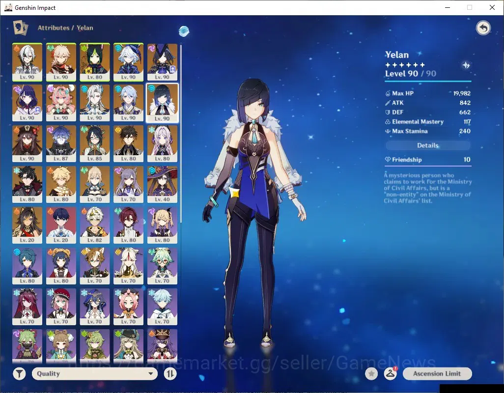 Genshin Impact Accounts ASIA|AR 59|PremTeam Flins,Neuvil,Arle|15 Limited + image 11