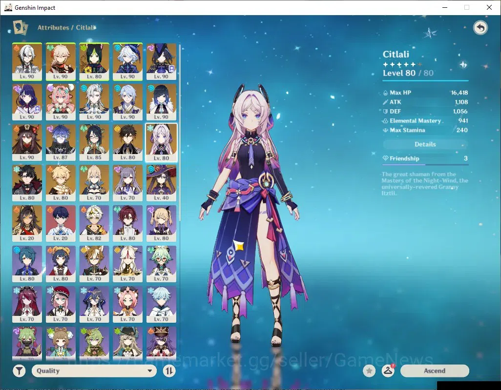 Genshin Impact Accounts ASIA|AR 59|PremTeam Flins,Neuvil,Arle|15 Limited + image 16