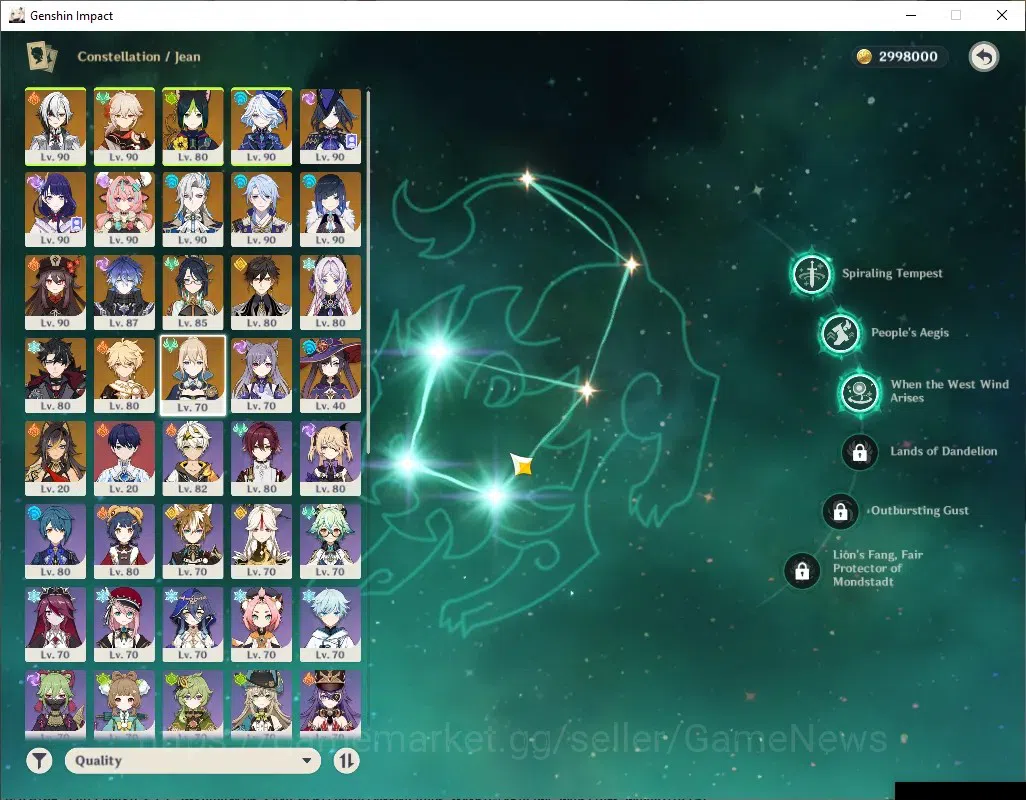 Genshin Impact Accounts ASIA|AR 59|PremTeam Flins,Neuvil,Arle|15 Limited + image 19