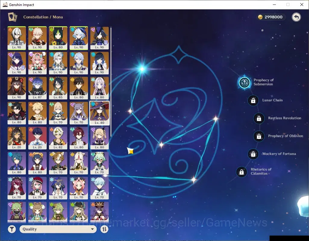 Genshin Impact Accounts ASIA|AR 59|PremTeam Flins,Neuvil,Arle|15 Limited + image 20