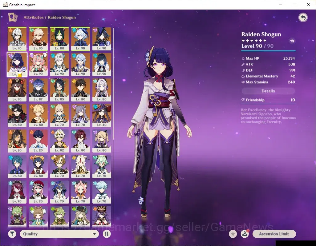 Genshin Impact Accounts ASIA|AR 59|PremTeam Flins,Neuvil,Arle|15 Limited + image 7