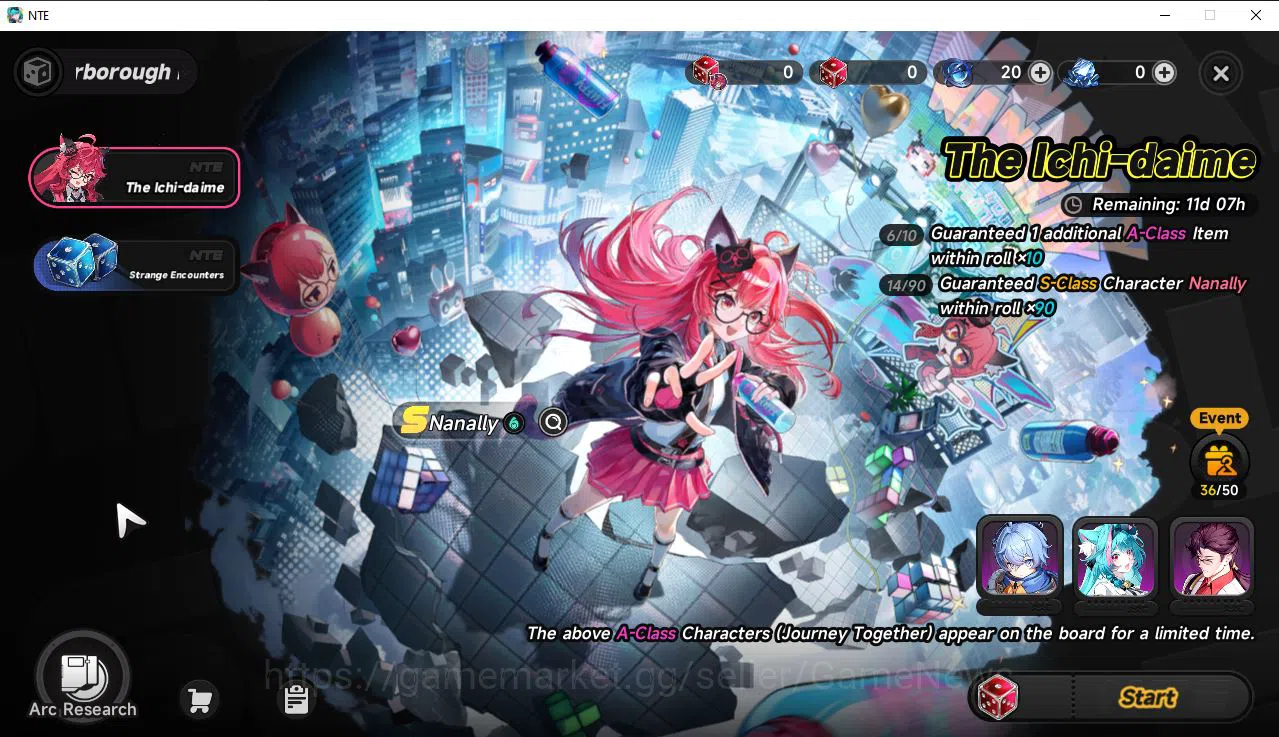 Neverness to Everness Accounts GLOBAL EU|HL 3|2 SSR [Nanally,Sakiri]|4 SR [Mint,H image 4