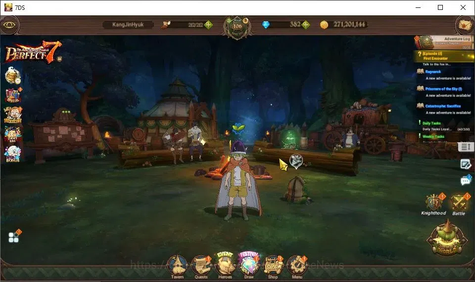 The Seven Deadly Sins: Grand Cross Accounts ASIA|4M CC|382 DM+60 LS|5 LR+10 UR|Piety,Roxy,Esta image 1