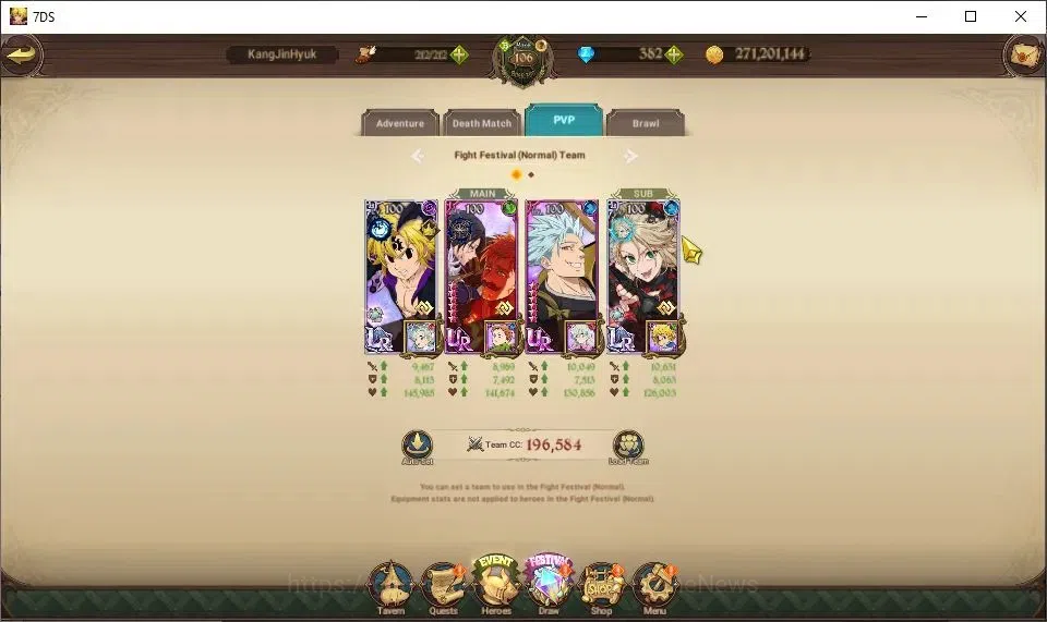 The Seven Deadly Sins: Grand Cross Accounts ASIA|4M CC|382 DM+60 LS|5 LR+10 UR|Piety,Roxy,Esta image 10