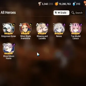 Epic Seven Accounts Starter Global Unverif|Fresh Starter|6ML(RnL,EIlynav,Renoa,Etc.)Theater Locked|PoH+Bless ON|Stigma