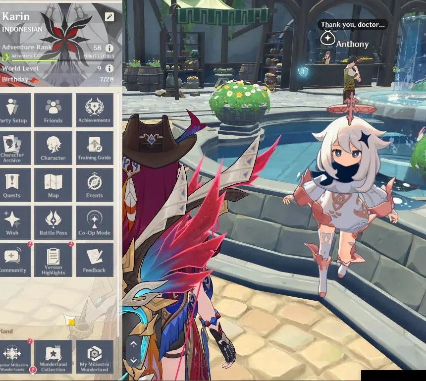 Genshin Impact Accounts Mid Game ASIA|AR58|10 Limited+9(*5Weapon)|Chasca PremTeam|[Chasca,ArlecchinoC1,Navia,Kazuha]+Sign|Mc 2