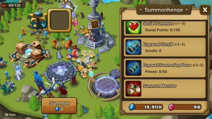 Summoners War: Sky Arena Accounts Starter GLOBAL | NB 5 TESHAR,Starter Gacha 115 12Y+160 11Y Scrool, 3 Legendary All 6