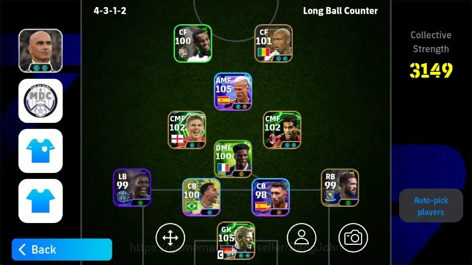 eFootball Accounts Legends & Iconic Players Mobile|PW 3149 |Oliver Kahn Epic,New Dani Olmo,Dean Huijsen ShowT,Steven Gerrard 1